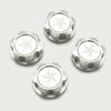 for Arrma 1/5 Kraton 8S Outcast 8S ARA310929 Aluminum Silver Wheel Lock Nut 24mm view 1