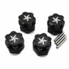 for Arrma 1/5 Kraton 8S Outcast 8S ARA310929 ARA310928 Black Aluminum Wheel Hexes and Nut view 2