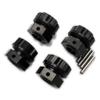for Arrma 1/5 Kraton 8S Outcast 8S ARA310929 ARA310928 Black Aluminum Wheel Hexes and Nut view 3