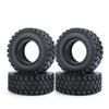 4PCS 1.0" Soft Rubber Tyres 50/54mm Width for 1/24 Axial SCX24 90081 AXI00001 AXI00002 RC Crawler Car Wheel Tires ( Color : No.4-50mm Tyres ) view 1