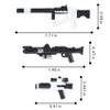 MOOXI 10Pcs Space Wars Minifigs Camouflage Version Weapon Pack Set,Compatible with Most Brand Mini People view 3