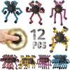 12 Pcs Fidget Spinners Toys for Kids & Adults, Deformable Robot Transformable Fingertip Spinner, Stress Relief Party Favor for Classroom Prizes, Christmas, Valentines Day Gift, Goodie Bag Fillers view 1