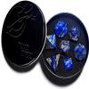 Natural Gemstone DND Dice Set,7 Pcs Lapis Lazuli Handmade Polyhedral D&D Dice with Gift Metal Box for Dungeons and Dragons MTG Role Playing Games (Lapis Lazuli) view 4
