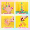 AZEN 400 Pcs Mini Spring Party Favors for Kids 3-5 4-8, Goodie Bags Stuffers for Birthday Party, Classroom Prizes Kids Prizes, Valentines Gifts Easter Basket Stuffers view 2