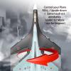 PLRB TOYS RC Plane Remote Control Airplane RTF 4CH Brushless Tail Motor 3D / 6D Stunt Function SU35 Jet Aircraft with Hobby Model 2 Left Hand Throttle view 2