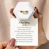 STORYJEWELLERY Fidget Ring, Anxiety Rings for Women, Spinner Ring, Silent Spinning Stress Rings, Enamel Fidget Jewelry, Womens Gifts, Size 11 view 4
