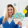mermermu 5"x7" Summer Beach Bingo Cards (24 Kinds), Summer Party Favors for Birthday, Adult Road Trip Activities, Travel Outdoor Or at Home Party Activity -006summer view 4