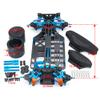 RCHUBAM Metal Carbon Chassis Frame Kit for 1/10 Scale Tamiya TT01 Touring Car RC High Perfomence On Road Drift Car view 3
