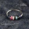 STORYJEWELLERY Fidget Ring, Anxiety Rings for Women, Spinner Ring, Silent Spinning Stress Rings, Fidget Jewelry, Womens Gifts, Size 9 view 3
