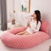 Pregnancy Pillow Cotton U-Shaped Maternity Pillow Removable and Easy to Wash Multi-Functional Breastfeeding Pillow Tummy Neck Pillow (Color : A9, Size : 180x80cm) view 3