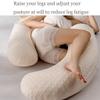 Pregnancy Pillow U-Shaped Maternity Body Pillow with Removable Cover. Size Adjustable Nursing Pillow. Multifunctional Side Sleeper Pillow (Color : A2, Size : 180x80cm) view 3