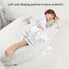 Pregnancy Pillow U-Shaped Full Body Maternity Pillow. Cotton Detachable Maternity Body Pillow. for Lumbar, Neck and Abdominal Cushions (Color : A2, Size : 175x80cm) view 2