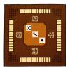 Mahjong Table Cover Mat Anti-Slip Slient Mahjong Majiang Poker Paigow Card Game Mat Tablecover 34.65 * 34.65in(88 * 88cm) view 1