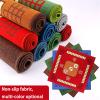 Mahjong Table Cover Mat Anti-Slip Slient Mahjong Majiang Poker Paigow Card Game Mat Tablecover 34.65 * 34.65in(88 * 88cm) view 3