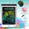 Zhehao 20 Pack LCD Writing Tablet for Kids: 8.5 Inch Colorful Drawing Doodle Boards - Reusable Erasable Doodle Board Educational Learning Toys Gifts for Toddlers Ages 3-8 Party Favors(Pastel,Classic) view 2