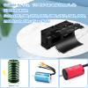 RC Car Motor Cooling Fan 32000 RPM 25mm Twin Fans with Metal Heatsink 380/390 Brushless Motor Replacement Parts for 1/10 RC Truck Diameter 28-29mm Brushless Motor view 3