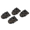 Alomejor RC Brass Steering Knuckle Cover for FMS 1/24 FCX24 Crawler, 24x17mm, 4 Pack with Screws view 1