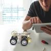 Gugxiom Hot Air Stirling Engine Kit - Car Engineer Generator Model Science Experiment Physical Toy - Educational for Teenagers and Adults Learning view 3