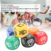12Pcs Finger Guessing Game Dice, 6 Sided 6 Colors 20mm Rock Paper Scissors Game Dice for Adults Kids Family Party view 3