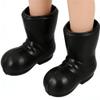 jojofuny 14 Pairs Mini Santa Boots for Crafts - Small Santa Boots for Dollhouse Christmas Decorations, Tiny Doll Shoes for Crafts, 1.1" X 1.1" X 0.4' view 4