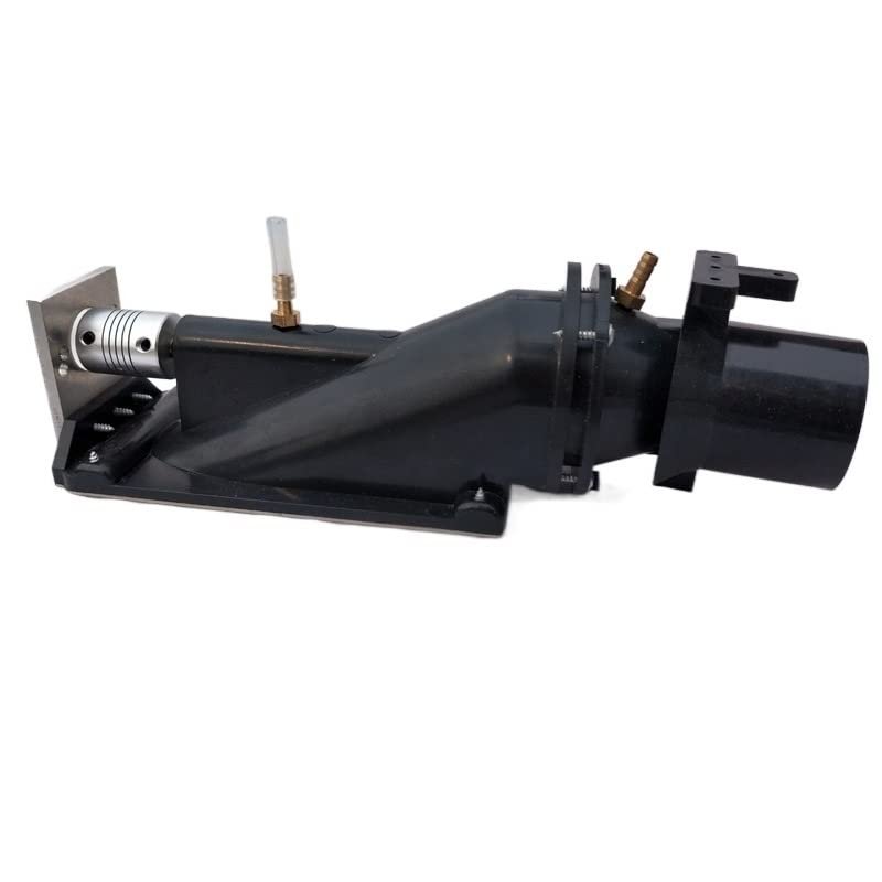 Drone Accessories for 1PCs Turbo Water Jet Engine Dinghy 40mm Spray Thruster Propulsion for 800-1200mm DIY RC Fishing Boat Electric Pump Kits Parts (Color : with 4mm couping)