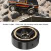 4Pcs 1.3 Inch Beadlock Wheel Rims for FCX24 1/18 1/24 Scale Crawler Car, Aluminum Alloy Brass Weighted Wheel Hub, Easy to Install and Disassemble, Metal Beadlock Wheels Rims view 3