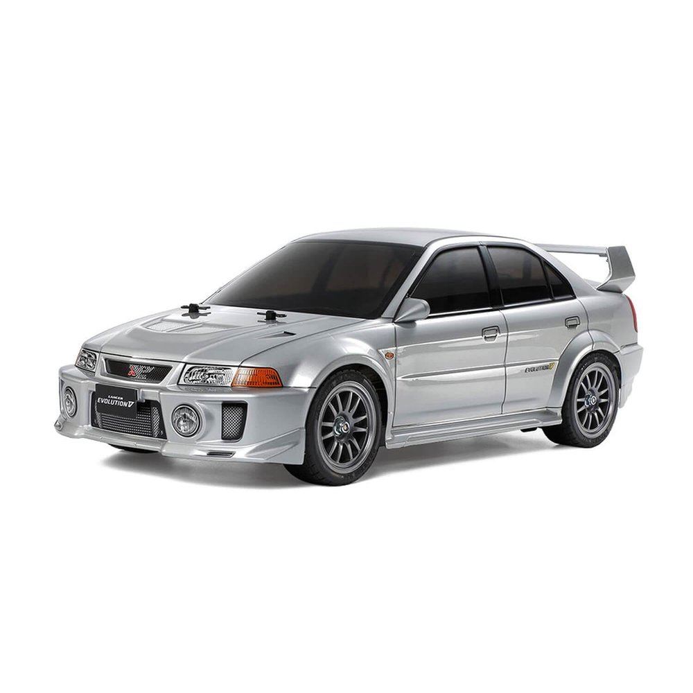 TAMIYA 1/10 RC Mitsubishi Lancer Evolution V TT-02 TAM58713A Cars Elec Kit 1/10 On-Road