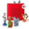 Toniebox 1 Audio Player Dr. Seuss Bundle - Listen, Learn, and Play with One Huggable Little Box - Red view 1