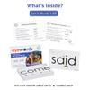Eyewords Sight Word Flash Cards with Sound Mapping & Phonics, Set 1 (High-Frequency Words 150) - Picture-Embedded, Multisensory Learning for Pre K - Grade 3 - Homeschool & Classroom Use - Model EW-25 view 3