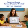 Eyewords Sight Word Flash Cards with Sound Mapping & Phonics, Set 1 (High-Frequency Words 150) - Picture-Embedded, Multisensory Learning for Pre K - Grade 3 - Homeschool & Classroom Use - Model EW-25 view 4