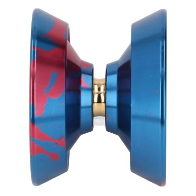 Worem Yoyo Toy, Yoyo Advanced Unresponsive Alloy Pro for Training (Red Blue)