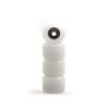 SPITBOARDS Fingerboard Pro Wheels with Real Ball Bearings, Professional CNC Polyurethan Quality, Street Wheels Shape (White) view 1