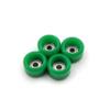 SPITBOARDS Fingerboard Pro Wheels with Real Ball Bearings, Professional CNC Polyurethan Quality, Street Wheels Shape (Green) view 2