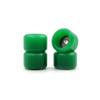 SPITBOARDS Fingerboard Pro Wheels with Real Ball Bearings, Professional CNC Polyurethan Quality, Street Wheels Shape (Green) view 3