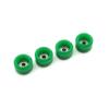 SPITBOARDS Fingerboard Pro Wheels with Real Ball Bearings, Professional CNC Polyurethan Quality, Street Wheels Shape (Green) view 4