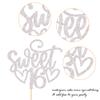 1 Pack Sweet Teenager 16 Cake Topper Glitter 16th Birthday Cake Pick for Cheers to 16 Years Old 16th Birthday Party Cake Decorations Supplies Sliver view 3