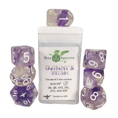 Diffusion Djinnis Wish - Set of 7 w/symbols