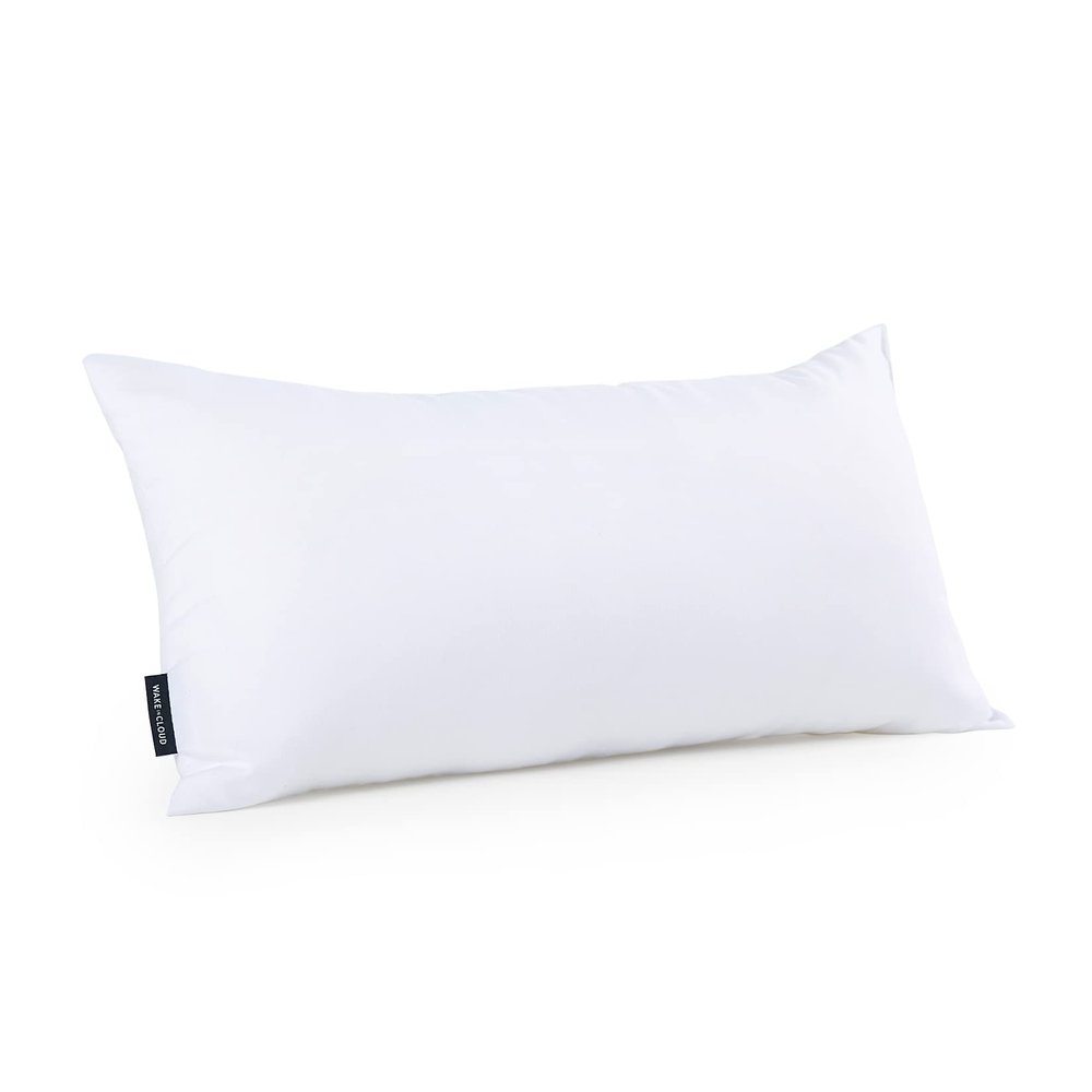 Wake In Cloud - Nap Mat Pillow Insert Replacement, for Kids Toddler Boys Girls Daycare Preschool Kindergarten, Soft Lightweight, 20x10 Inches
