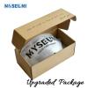 MYSEUNI Gold Masquerade Masks for Couples - Shiny Rhinestone Metal Filigree Venetian Mask & Mens Venetian Mask for Mardi Gras view 3