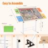 1500 Piece Jigsaw Puzzle Table with Drawers and Cover  Adjustable Height & Tilting Legs, No Assembly Portable Puzzle Board for Adults, Seniors, Puzzle Table for Game Room, Gift for Women Mom view 2