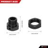 RCAWD Wheel Hex & Wheel Nut 24mm for KRATON 8S & Outcast 8S Upgrades,Wheel Hub Adaptor for 1/5 ARRMA 8S Parts #ARA310928#ARA310929 Black view 3