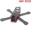 APEFIT Drone Accessories for QAV-R 220mm DIY Mini Drone FPV Pure Carbon Fiber Quadcopter for QAV-R 220 Cross Racing Quadcopter Frame Replaceable view 3