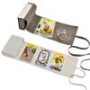 Knana 3Pcs Tarot Card Holder Velvet Tarot Bag Tarot Accessories - White&Gray view 1