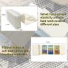 Knana 3Pcs Tarot Card Holder Velvet Tarot Bag Tarot Accessories - White&Gray view 2