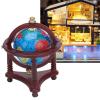 Agatige Dollhouse Globe Model, 1:12 Miniature World Globe Accessory with Stand for Early Education view 3