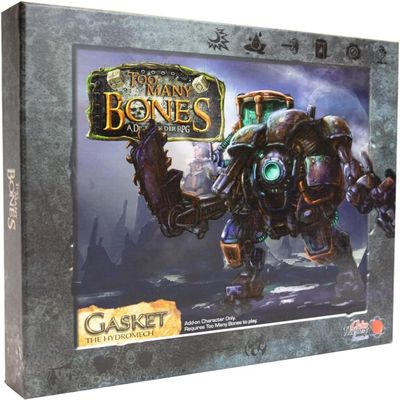 Chip Theory Games Too Many Bones: Gasket The Hydro-Mech Add-On Expansion, Strategic Dice Builder RPG Game, New Character and Tactics