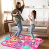 Kusntin Unicorn Dance Mat, Dance Mixer Rhythm Step Play Mat, Pink Dance Pad with LED Lights, Adjustable Volume, Built-in Music, 5 Game Modes, Xmas B-Day Gifts for 3-12 Years Old Girls Toys view 2