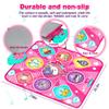 Kusntin Unicorn Dance Mat, Dance Mixer Rhythm Step Play Mat, Pink Dance Pad with LED Lights, Adjustable Volume, Built-in Music, 5 Game Modes, Xmas B-Day Gifts for 3-12 Years Old Girls Toys view 3