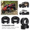 Hobbypark Front and Rear Heavy Brass Outer Portal Covers Weights for TRX4 Upgrades fit TRX-6 Crawler, 73.5g/Each (4-Pack) view 3