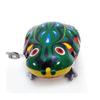 Charmgle Funny Clockwork Spring Wind Up Metal Frog, Wind-up Animal Toys Jumping Frog Tin Toy for Adults Gifts Halloween Party view 3